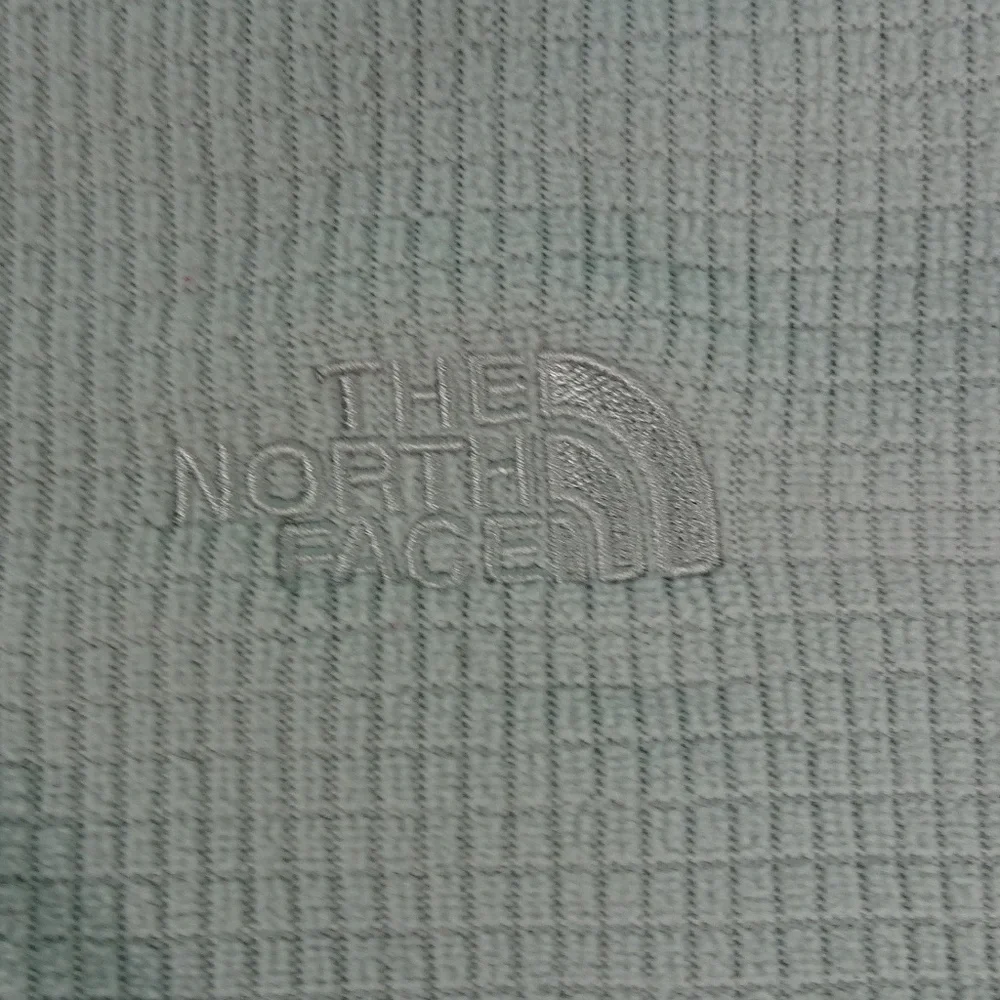 The North Face Qtr Zip Gray Thermal Jacket Large